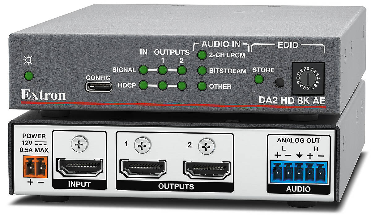 Extron DA2 HD 8K AE 60-1870-12  product image