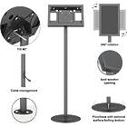Multibrackets 0549 M Pro Series Single Pole Floorbase|Bolt-down Monitor Stand product image