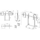 Multibrackets 3019 M Public Display Stand 210 Dual Screen product image