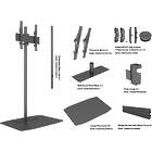 Multibrackets 8946 M Single Pole Floorbase Pro Monitor Plinth Stand product image