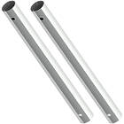 Unicol 1000AVx2 2×1000mm mild steel chrome finished column predrilled for Avecta furniture