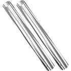 Unicol 1000Cx2 2×1000mm mild steel chrome finished column (Predrilled at 35mm each end for ceiling suspension)