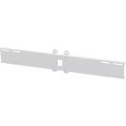 Unicol ACSP4 Avecta Twin Monitor Type 4 Rail for 120–140cm wide Monitors finished in white product image