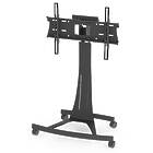 Unicol AX10T {calcProductName} Low Level Monitor/TV stand ({calcScreenSizeRangeINCH}/ {calcMaxWeightKG}; VESA {calcVESARange}; {calcScreenCentreHeightMaxCM} to Screen Centre)