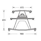 Unicol AXT1 Axia Low Level Trolley Base product image