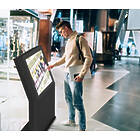 Unicol FKTC5FS FlorSign Free Standing Angle Digital Signage Totem product image