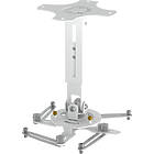 Unicol GK1-GAPU Gyrolock Projector Wall/Ceiling mount with Trilok system and universal plate finished in white product image