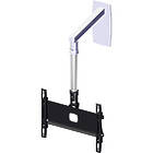 Unicol KP305WB Monitor Wall Arm Mount Kit with 50cm Column finished in white product image