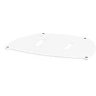 Unicol PARABDB 860mm × 650mm Large Parabella Bolt-Down or Plinth Base finished in white product image
