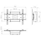 Unicol PCZX1 Pozimount Non-Tilting Wall Mount for Monitors and PC’s product image