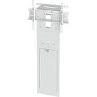 Unicol RFWSH Rhobus Floor-to-Wall Stand for Monitors/TVs finished in white product image