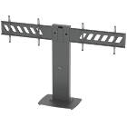Unicol RH200-UHD Rhobus Ultra Heavy Duty Dual Monitor Plinth Stand product image