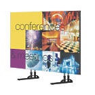 Unicol SIM2 Simplex 3x3 Video wall floor stand for screens around 55″ product image