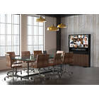 Unicol SUM7FS Summit Free-standing Single Screen Video Conference Wall product image