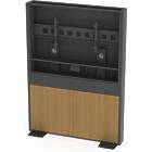 Unicol SUM7FS Summit Free-standing Single Screen Video Conference Wall product image