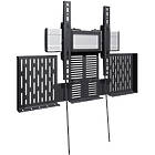 Vogels PFA 9166 Extension set for PFA9165 finished in Black finished in silver product image