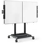 Vogels RISE A227 Whiteboard Set for 75″ monitors on RISE Motorised Display Lift Trolleys and Stands product image