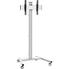 Vogels T1544S {calcProductGroup} Height Adjustable Monitor Trolley finished in {StandardColour} ({calcScreenSizeRangeINCH} / Max {calcMaxLoadText}; VESA {calcVESARange}; {DegTilt} Tilt; **{calcScreenCentreHeightMaxCM} to screen centre**)