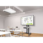 Vogels T2044B Connect-It Trolley Height Adjustable Monitor Trolley finished in Black product image
