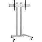 Vogels TD1564S {calcProductGroup} Height Adjustable Monitor Trolley finished in {StandardColour} ({calcScreenSizeRangeINCH} / Max {calcMaxLoadText}; VESA {calcVESARange}; {DegTilt} Tilt; **{calcScreenCentreHeightMaxCM} to screen centre**)