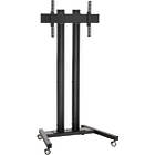 Vogels TD2064B {calcProductGroup} Height Adjustable Monitor Trolley finished in {StandardColour} ({calcScreenSizeRangeINCH} / Max {calcMaxLoadText}; VESA {calcVESARange}; {DegTilt} Tilt; **{calcScreenCentreHeightMaxCM} to screen centre**)