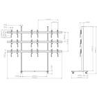 Vogels TVW3355 3×3 Video Wall Floor Stand product image