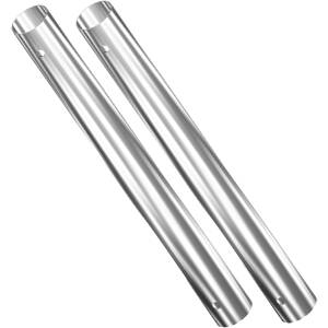 2×1500mm mild steel chrome finished column