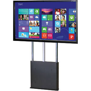 PowaLift Floor-to-Wall Electric Monitor Lift