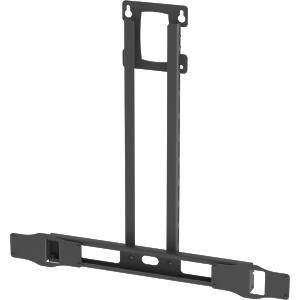 Sound/Video bar mount for most Unicol large dual format display stands