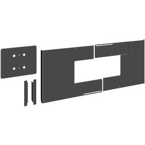 Back Cover for 75–80″ monitors in landscape orientation