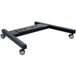 Connect-it extra large trolley base finished in black