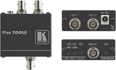 Serial Digital Interface is a standard for the transfer of SD or HD signals over coax cable. Used predominently in the broadcast industry.Components